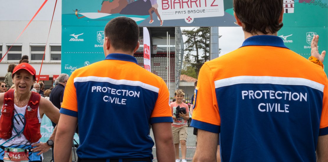 Marathon de Biarritz Arrivée