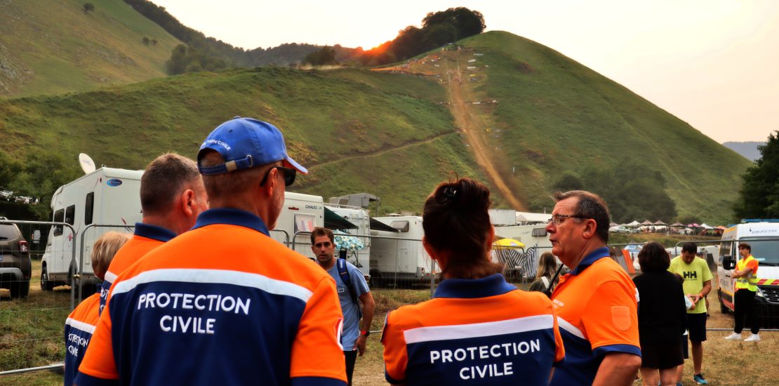 La Protection Civile mobilisée sur la Montée Impossible